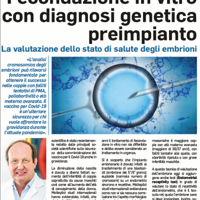 Fecondazione in Vitro con Diagnosi Genetica Preimpianto